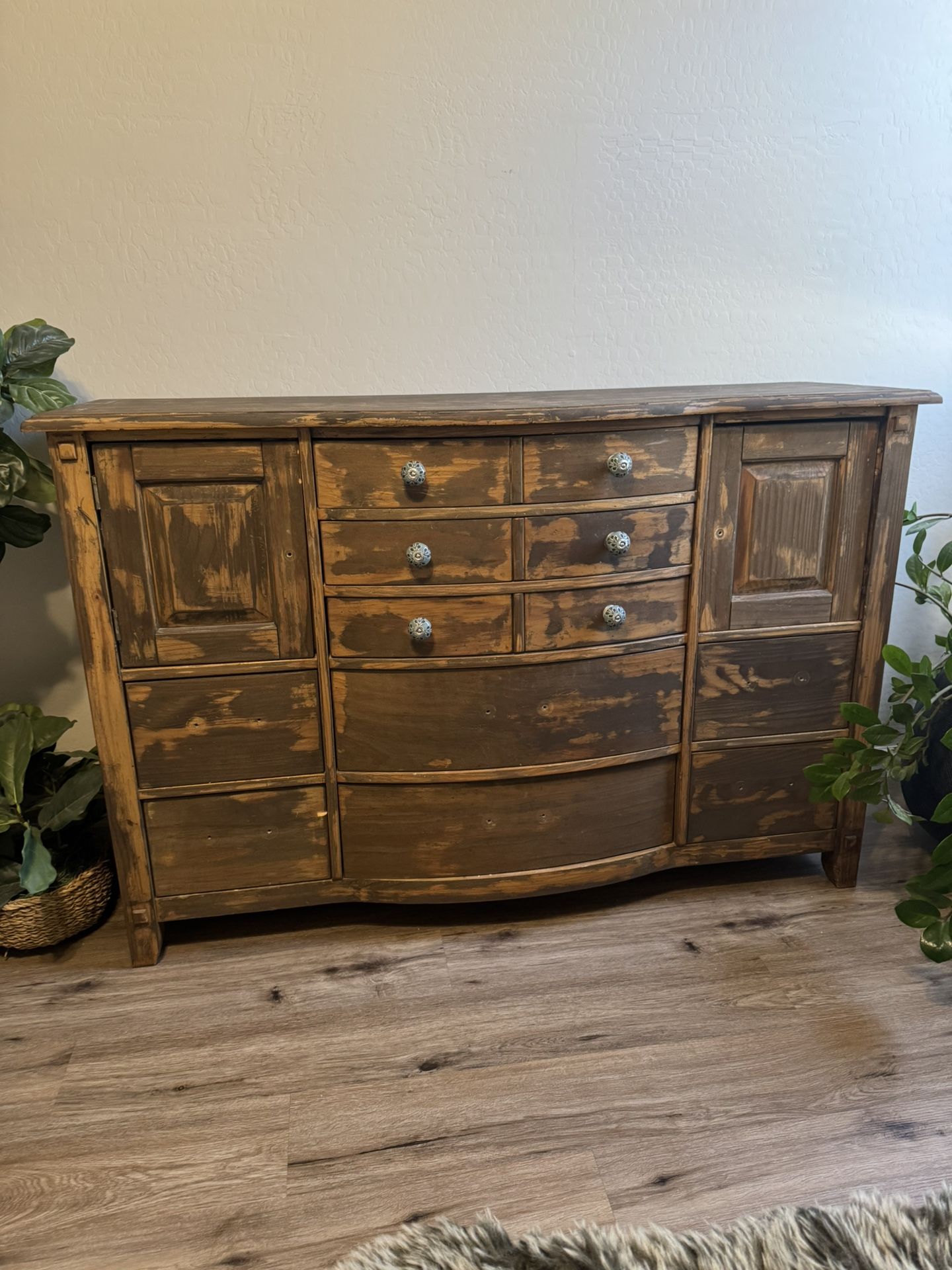Rustic Dresser - All Wood - Custom Stain
