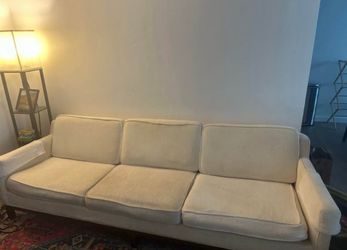 Couch, chair, and ottoman