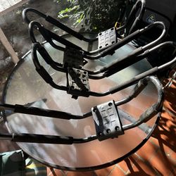 4-Brackets For Roof Rack To Hold 2 Kayaks