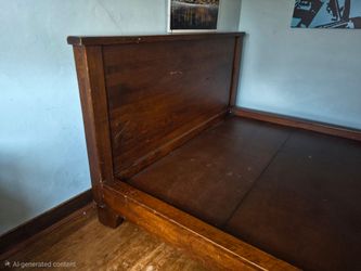 Pottery Barn Cali King bed frame
