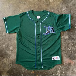 Vintage Tampa Bay Devil Rays Huff Jersey