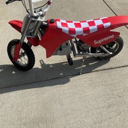 Supreme x Razor Dirt Bike for Sale in Elk Grove CA OfferUp