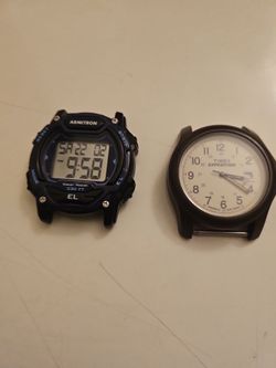 Timex Expedition Watch. Armitron Sport Watch. Both Good Condition. Working Great Needs Watch Bands