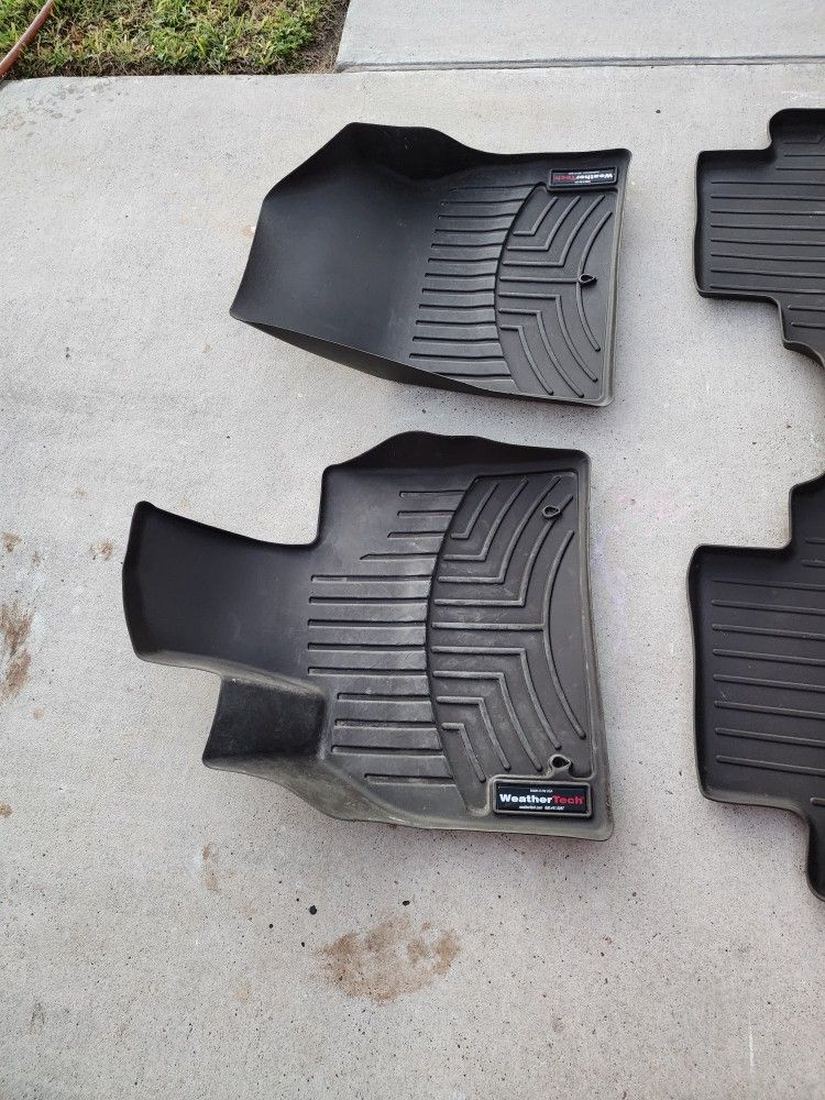 Weather Tech Mats For A Palasade