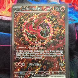 Oricorio ex 024 Phantasmal Flames Black Star Promo Full Art Pokemon TCG MT