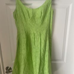Nine West Green Sun Dress, Size 2