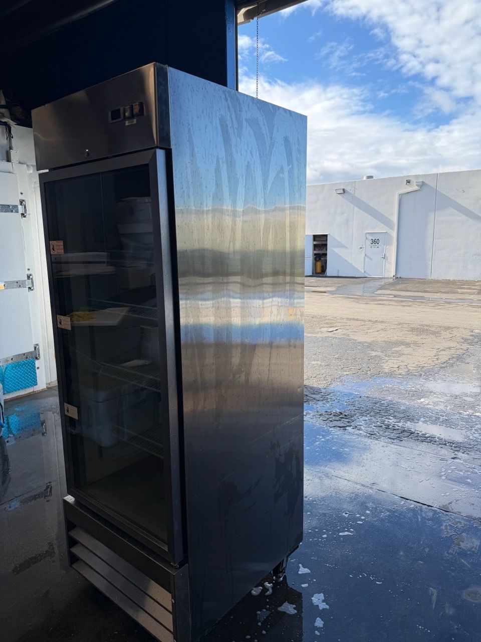 Keyu Visual Commercial Commercial Single Glass Door Reach-In Refrigerator for Sale in ...