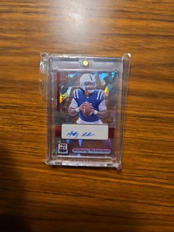 Anthony Richardson Rookie Auto 1/1