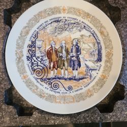 Limoges Marquis de Lafayette Legacy Collection Plates