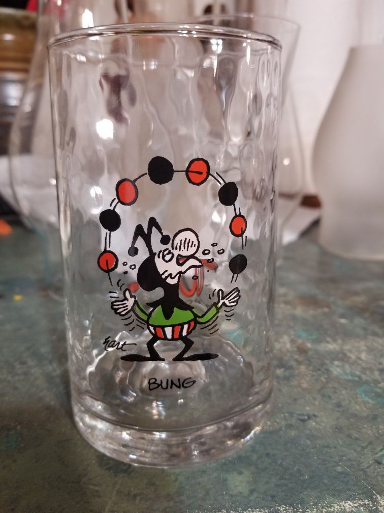 Collectable arbys glasses from 80s