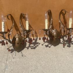 Wall Lights Set Off Two