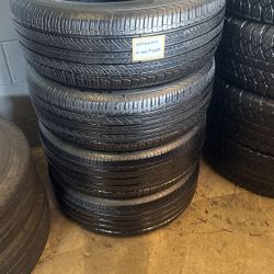 4-used Tires 225/60/R17 Hankook For 200.00 Installed. Free Mount And High Speed Balance Included.