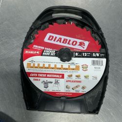 Diablo Stacked Dado Set 