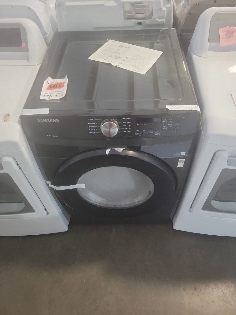 Samsung DVE45T6000V Electric Dryer - Black