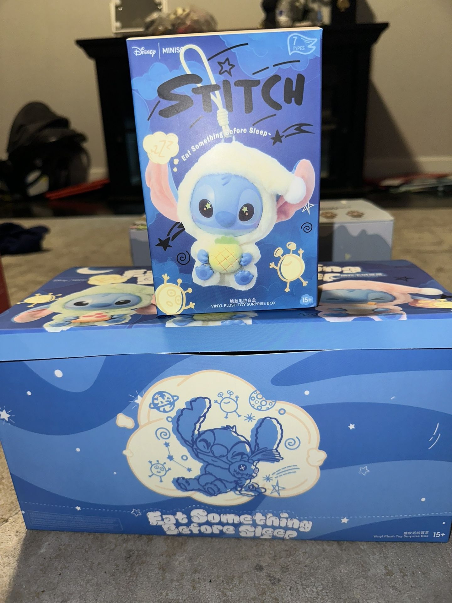 Eat Something Before Sleep Stitch Doll