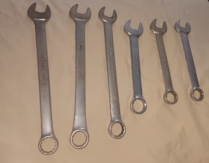 6 Snap-On wrench Nut Wrenches USA