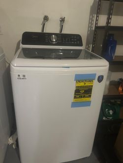 New washer and dryer