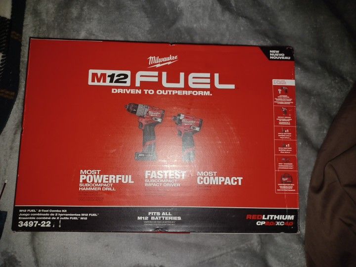 Milwaukee M12 Fuel 2 Tool Combo Kit