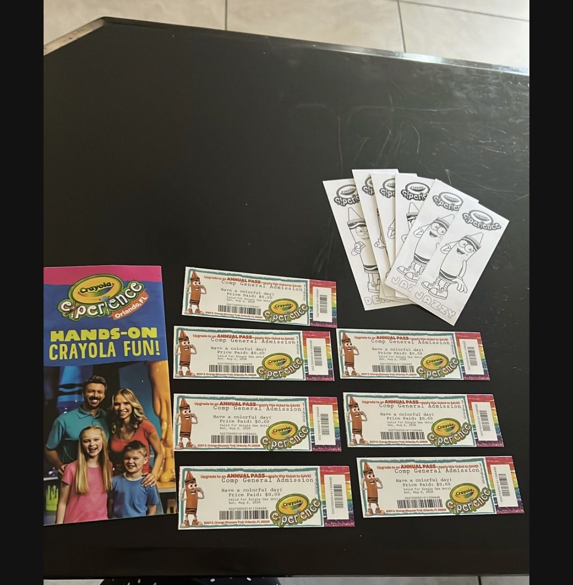 Just in time for the holidays, I have seven tickets for Crayola and