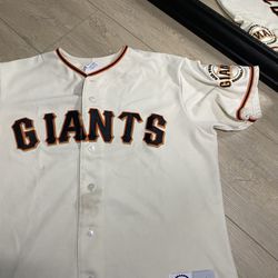 Vintage / Y2K Giants Baseball Jersey With Patch for Sale in San