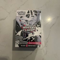 White flare booster bundle