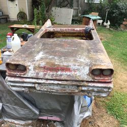 Vintage Fiberglass Go cart Body
