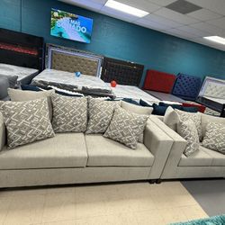 Sofá And Loveseat Or Sectional On Sale Brand New 