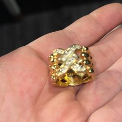 18k Gold Ring Size 8