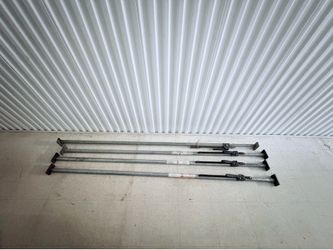 4- Heavy Duty Steel Cargo Load Lock Bar 91 to 106 inches