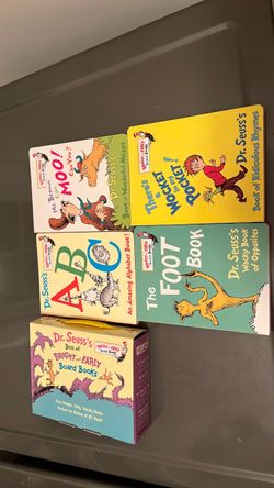 Dr. Seuss Bright and Early Board Books Box Set