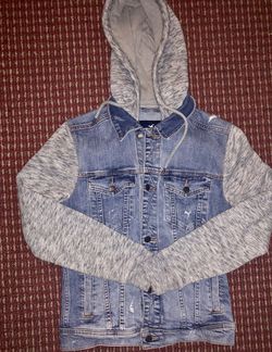 Xs Hollister Jean Jacket 