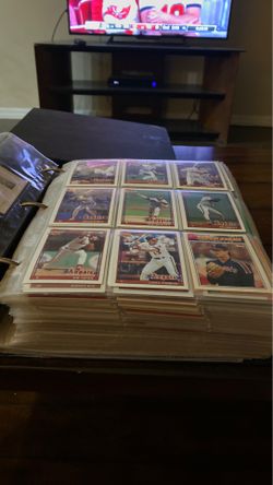 Binder Full Of Baseball Cards from 1991-1994