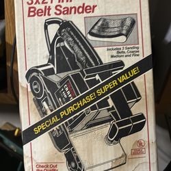 Belt sander