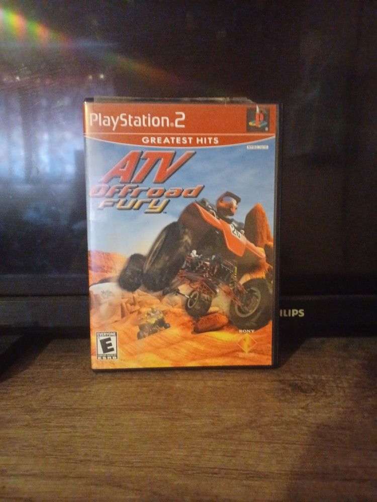 ATV Offroad Fury  Fury, Ps2 games, Playstation