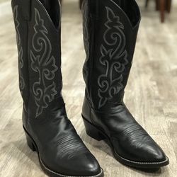 Justin  Men’s 13" London Calf Western/Cowboy Boots * Style 1409 US 10 D