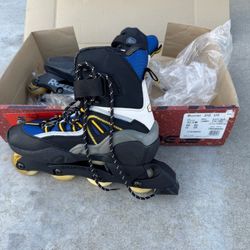 Men's size 12 never used rollerblades 40.00