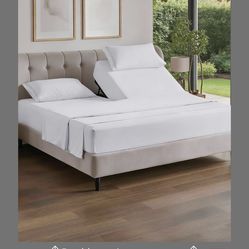 Flex Top Split Head King 4 Piece Sheet Set - Comfy Breathable & Cooling Bed Sheets Set - Hotel Luxury Bedding For Women, Men, Kids, Teens, Boys & Girl