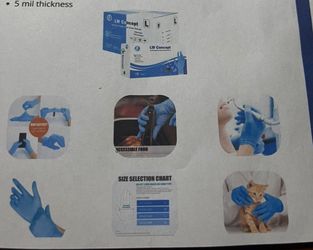 Guantes De Plástico - Gloves - Cajas De Mil Piezas 