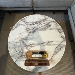 Valyou Faux Marble Coffee/Center Table