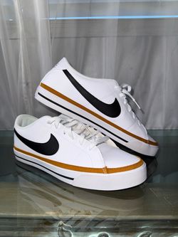 Nike Court Legacy Men’s 11.5 White Black Tan