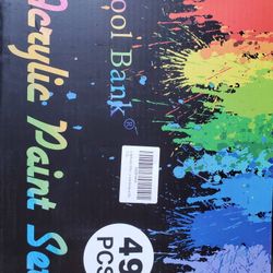Acrylic Paint Set 49 Piece 
