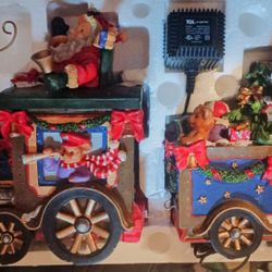 Fiber Optic Christmas Train