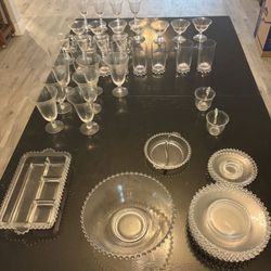 Antique Glassware Set