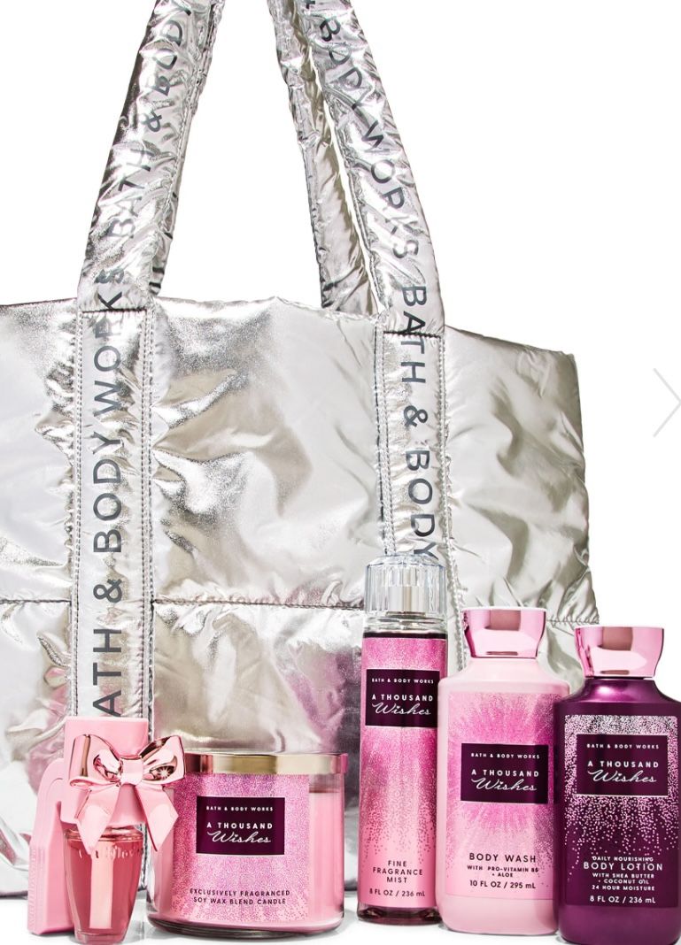 Thousand Wishes Holiday Bundle Bath And Body Works