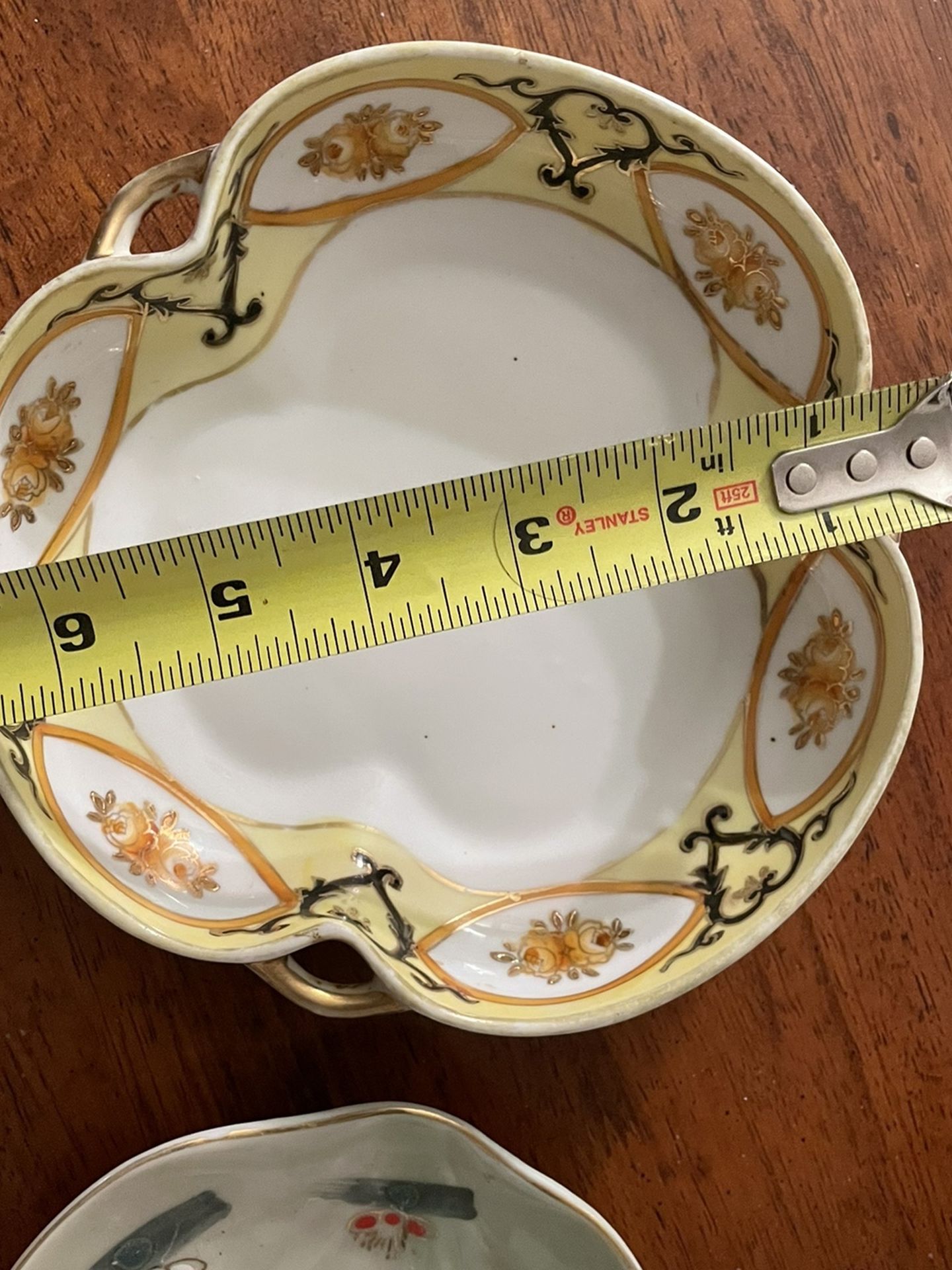 Antique Nippon Hand Painted Candy Dish