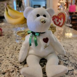 TY Original Beanie Babies Angel Bear