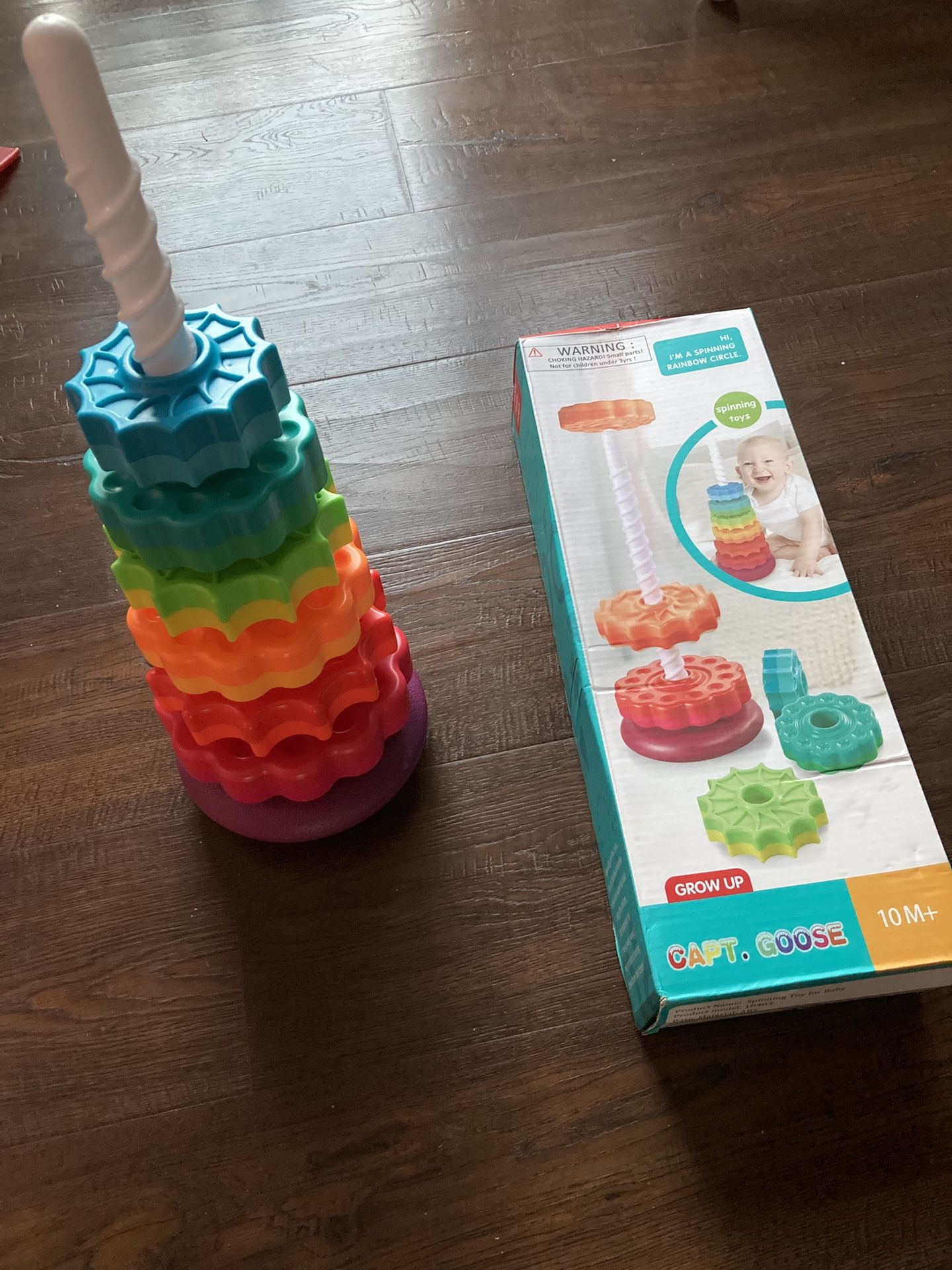 Spinning rainbow Tower … Read Description