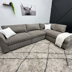 Grey Sectional Couch Recliner - Free Delivery