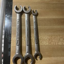 (3) Craftsman line wrenches see pic for sizes $15 for all in n Lakeland 