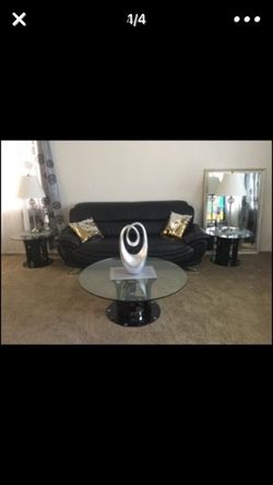 Two side tables and a coffee table